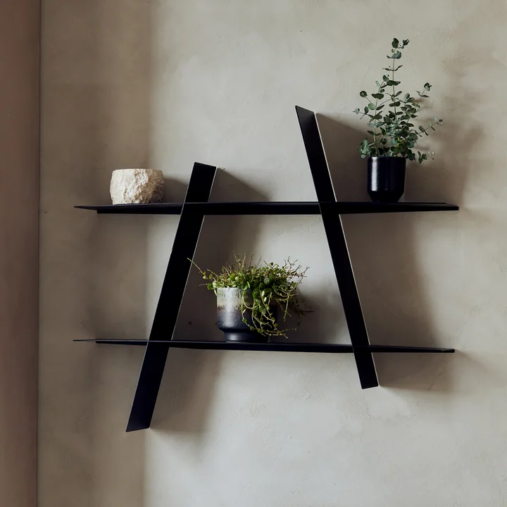 Andersen Furniture - A-Shelf medium, acier laqué noir