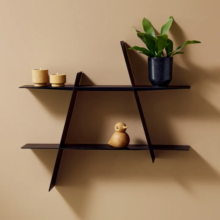 Andersen Furniture - A-Shelf medium, acier laqué noir