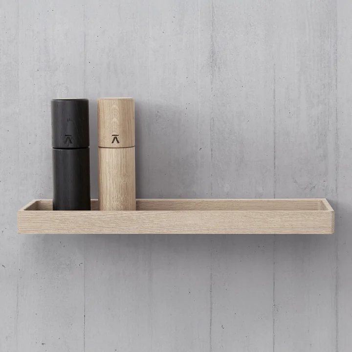 Andersen Furniture - Étagère murale 11, 44 x 12 cm, chêne