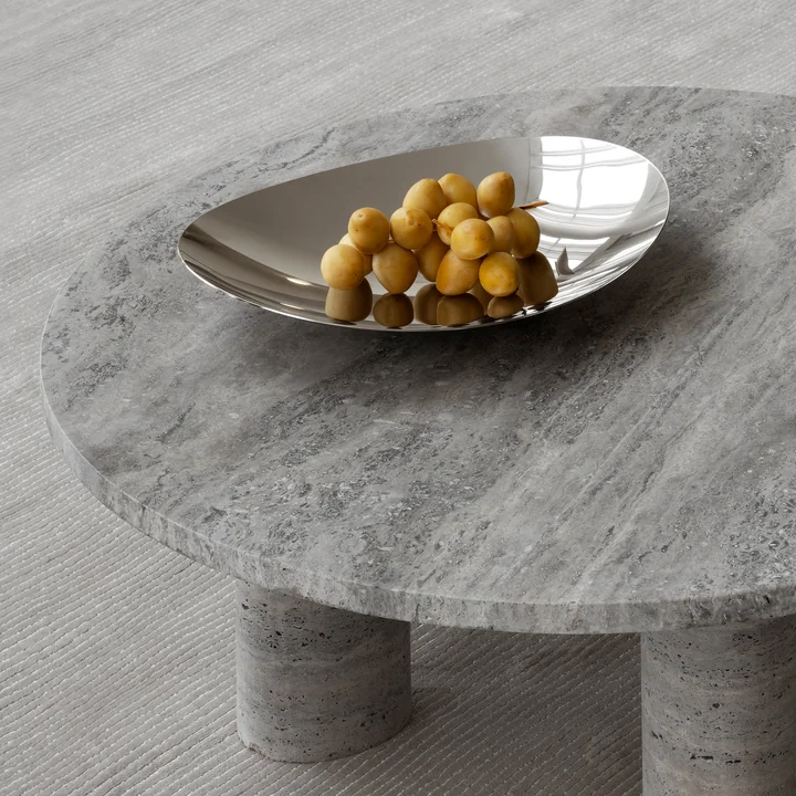 Blomus - Ondea Coupe plate, acier inoxydable poli