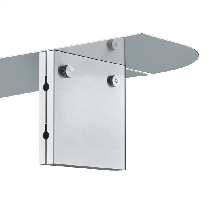 Blomus - Oru étagère murale, acier inoxydable mat