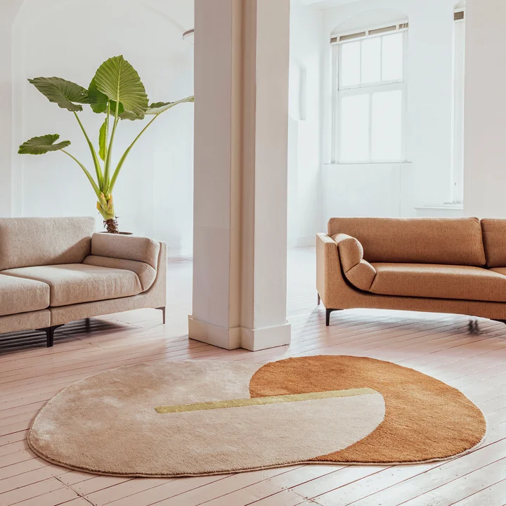 Zuiver - Phila Tapis, 160 x 257 cm, Terra