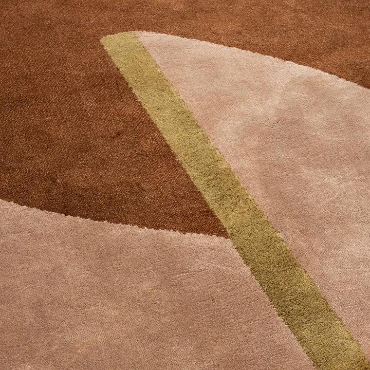 Zuiver - Phila Tapis, 160 x 257 cm, Terra