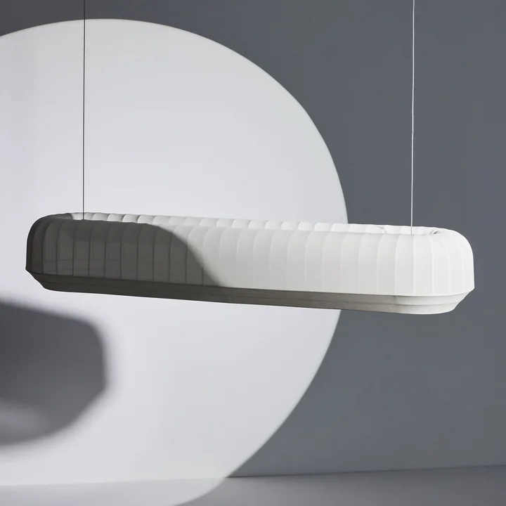 Northern - Tradition LED suspension, linéaire, L 120 cm, blanc cassé