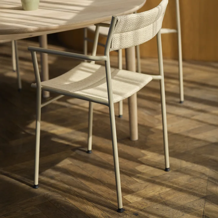 Northern - Vev fauteuil, beige gris / nature