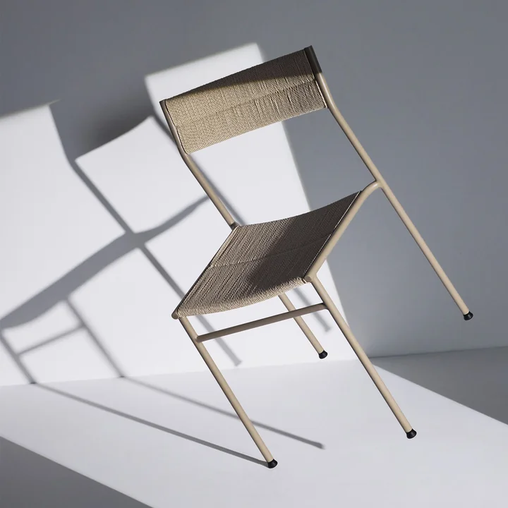 Northern - Chaise Vev, beige gris / nature