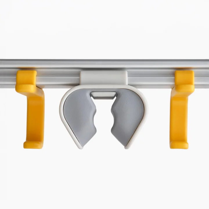 Joseph Joseph - CleanTech support mural pour appareils de nettoyage, argenté