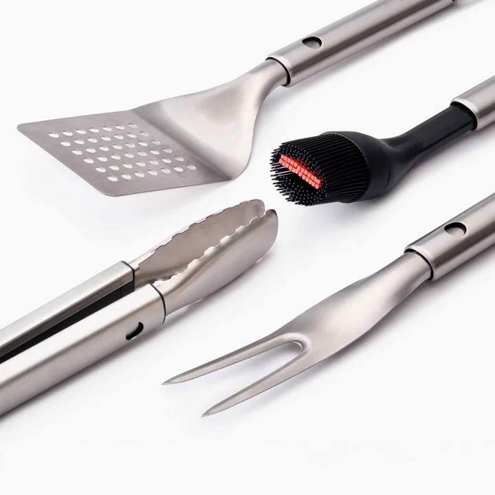 Joseph Joseph - GrillOut Set d'ustensiles de barbecue extensible avec sac de transport