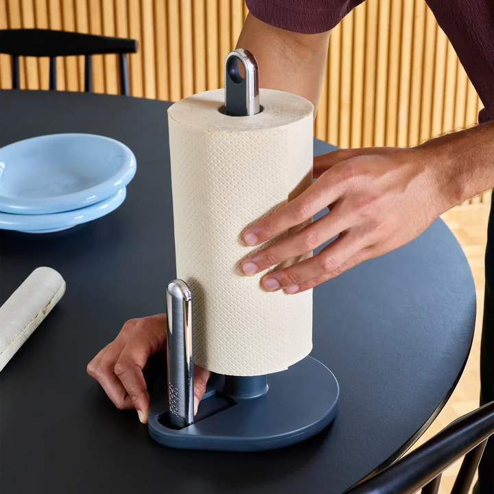 Joseph Joseph - Porte-rouleau de cuisine Hold avec poignée, graphite