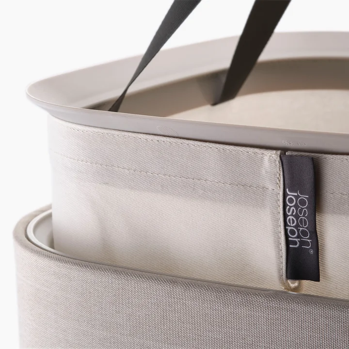 Joseph Joseph - Tota One Panier à linge à un compartiment 60 l, écru