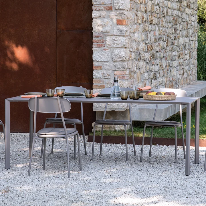 Vermobil - Table Fox, 90 x 200 cm, taupe