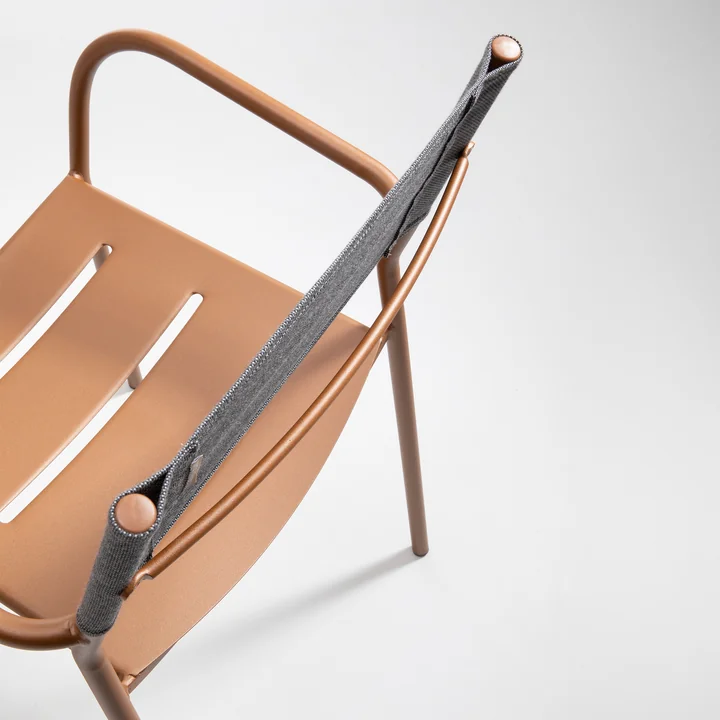 Vermobil - Vera chaise à accoudoirs, oasi