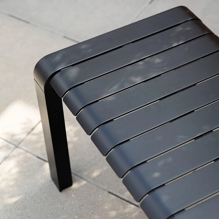 Zuiver - Vondel Banc de jardin, noir