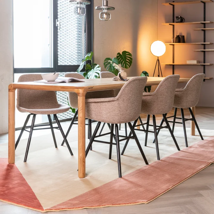 Zuiver - Storm Table de salle à manger, frêne