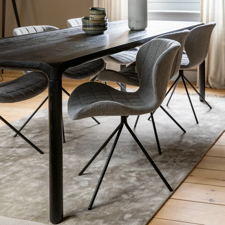 Zuiver - Storm Table de salle à manger, noir