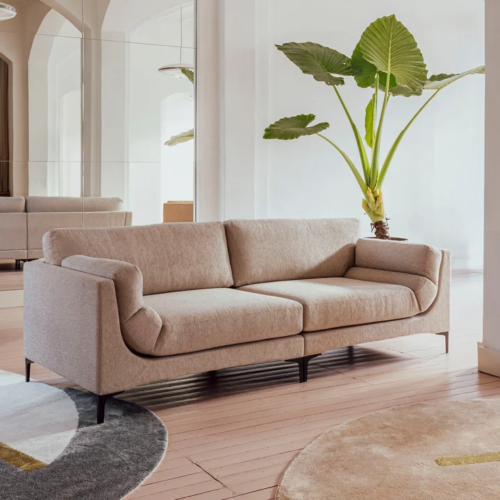 Zuiver - Balcony Canapé, 3 places, beige