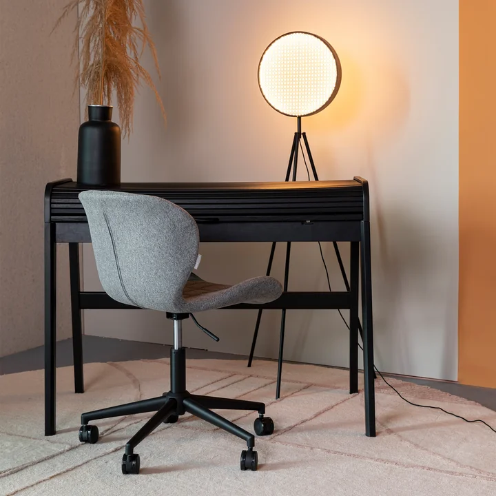 Zuiver - Barbier Bureau, noir