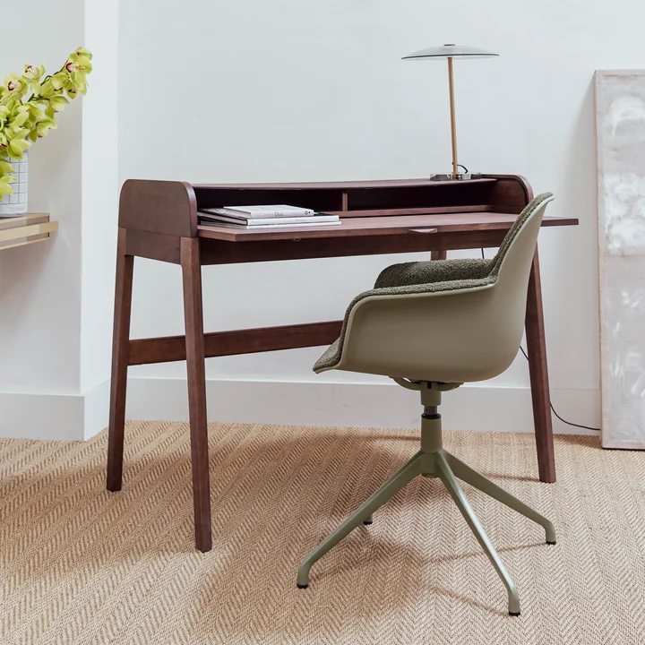 Zuiver - Barbier Bureau, noyer