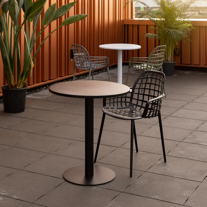 Zuiver - Metsu Table de bistrot, noir