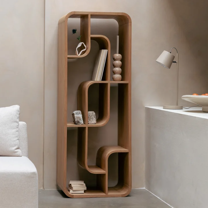 Zuiver - Seven Étagère, chêne naturel