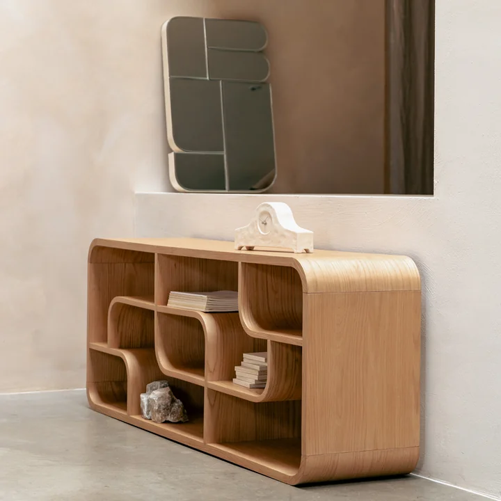 Zuiver - Seven Étagère, chêne naturel