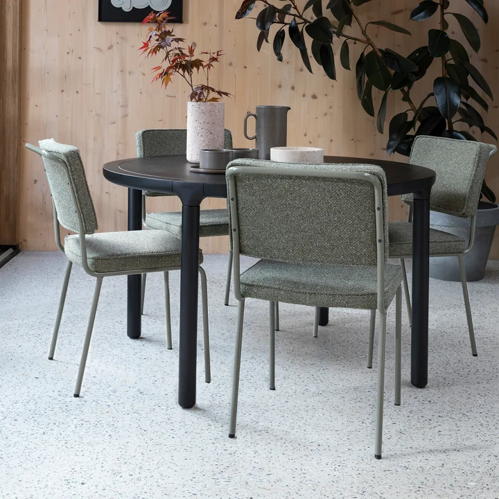 Zuiver - Buddy Chaise rembourrée, vert olive