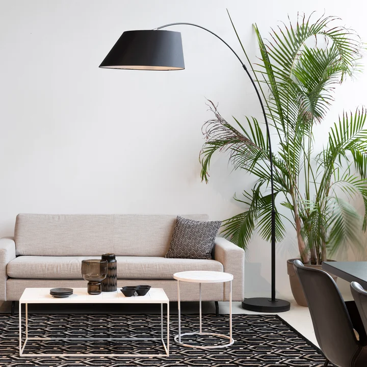 Zuiver - Arc Lampadaire, noir