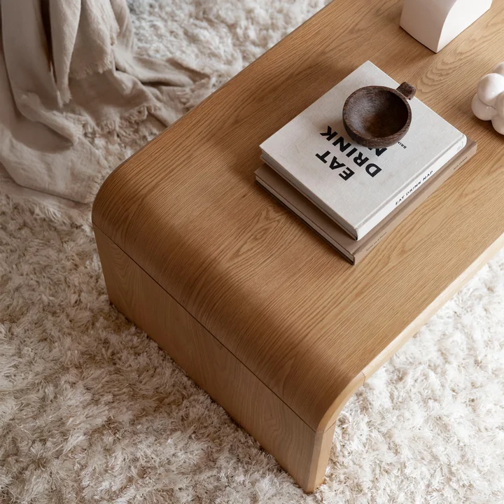 Zuiver - Brave Table basse, chêne