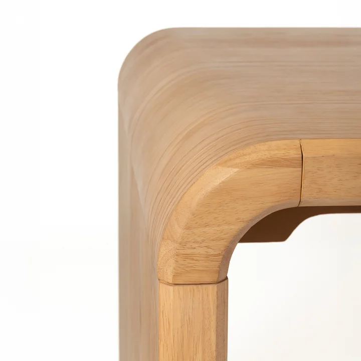 Zuiver - Brave Table de salle à manger, 160 x 80 cm, chêne