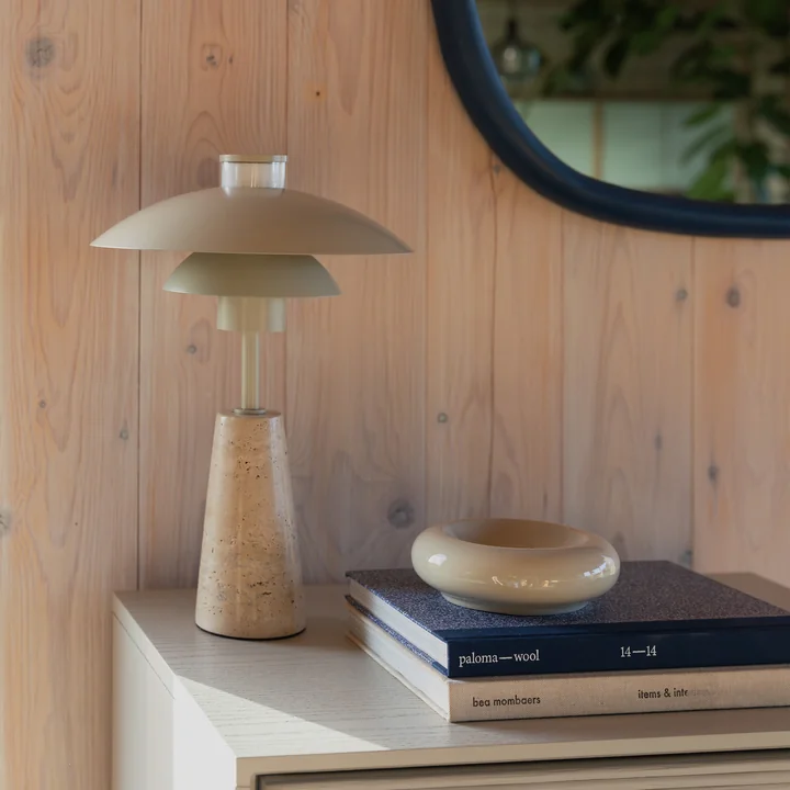 Zuiver - Cole Lampe de table LED, beige