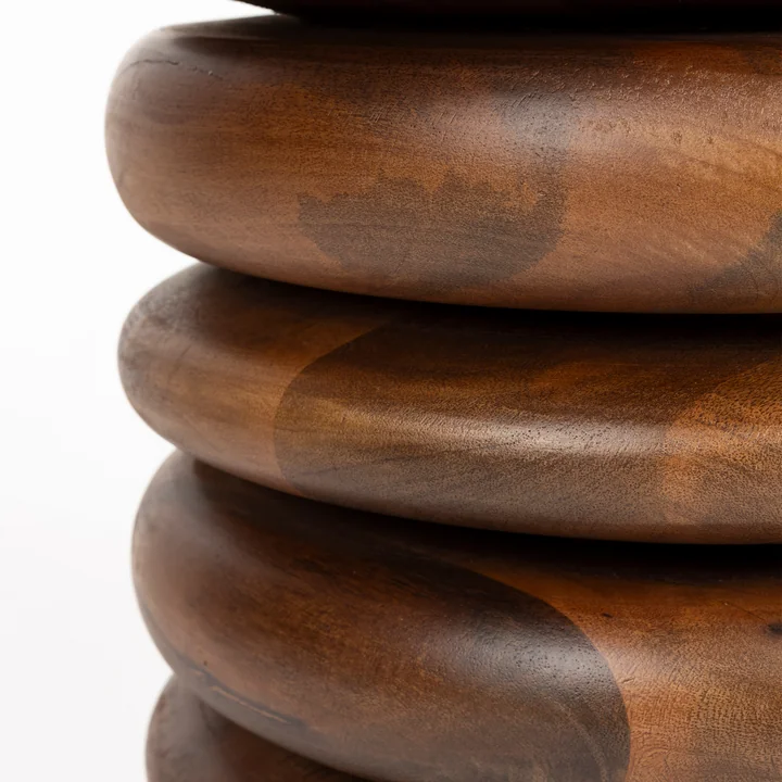 Zuiver - Disc Tabouret / table d'appoint, marron