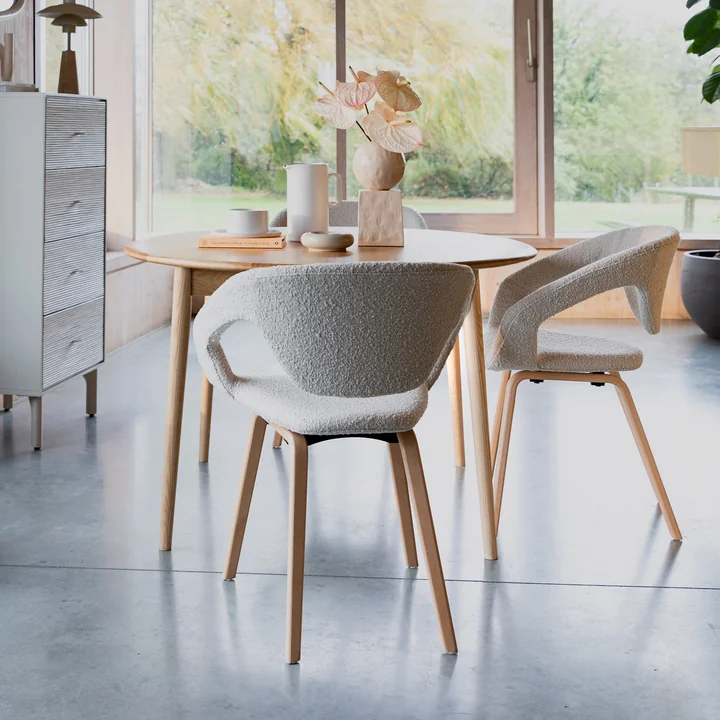 Zuiver - Flexback Chaise, Boucle beige