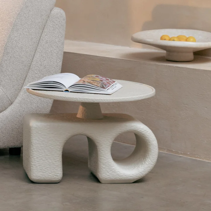 Zuiver - Hermit Table d'appoint, beige