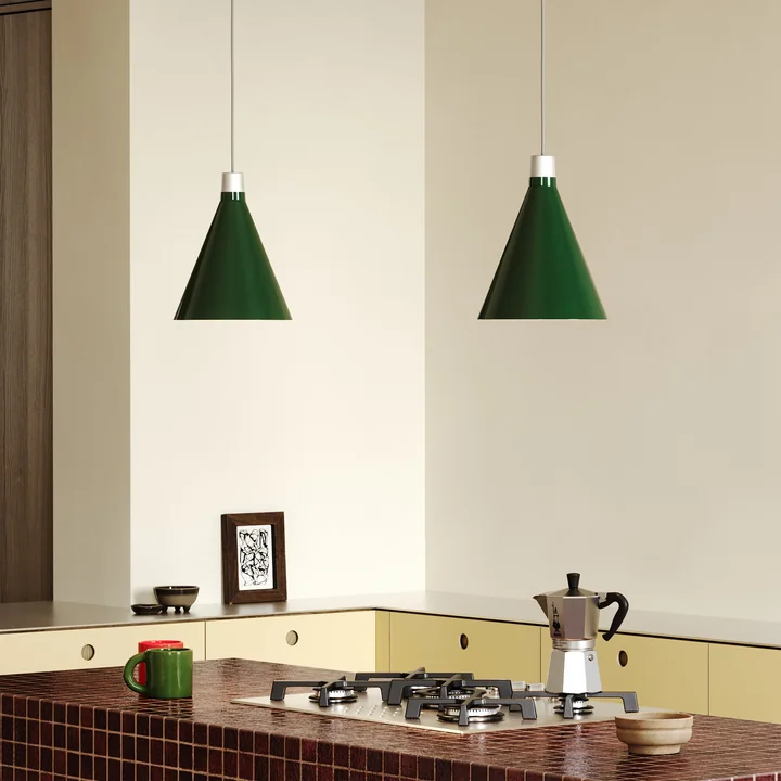 Tala - Bower lampe suspendue C220, vert foncé