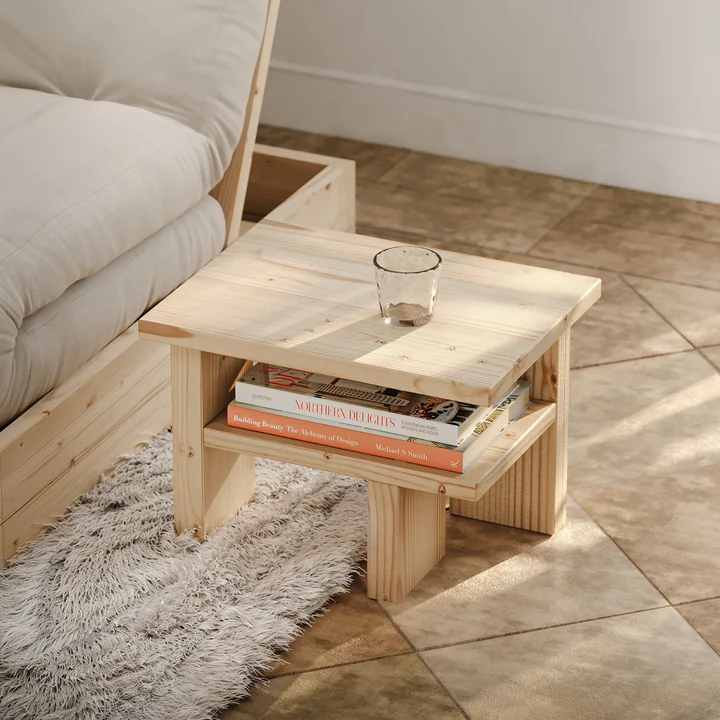 Karup Design - Japan Table d'appoint, 45 x 34 x 32 cm, pin naturel