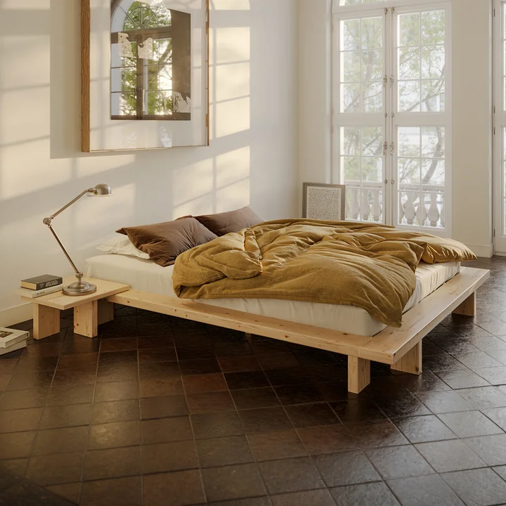 Karup Design - Japan Table de nuit, 45 x 34 x 23 cm, pin naturel