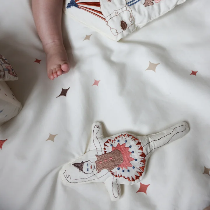 Cam Cam Copenhagen - Tapis d'activités, 80 x 80 cm, carrousel