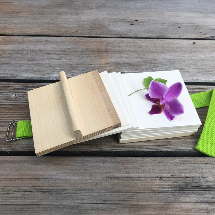 side by side - Presse à fleurs To go, nature