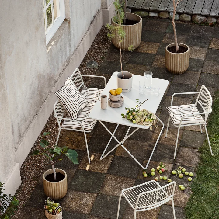 Broste Copenhagen - Fiber Pots à plantes, antique beige