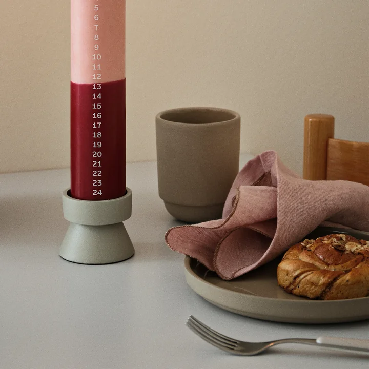 Broste Copenhagen - Gracie Serviette de table, 45 x 45 cm, fawn