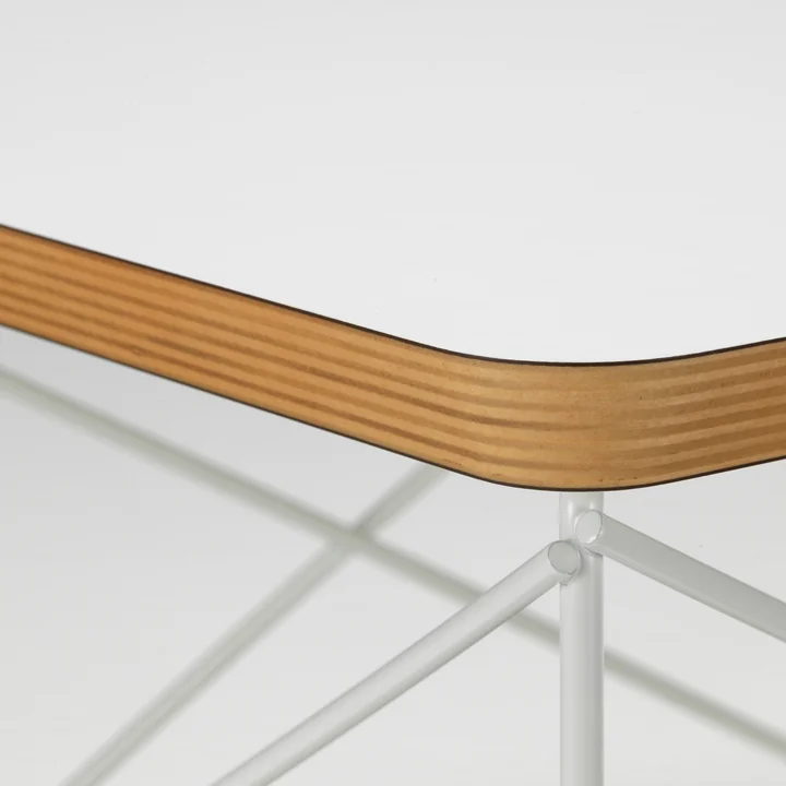 Vitra - Eames Occasional Table LTR , HPL blanc / blanc