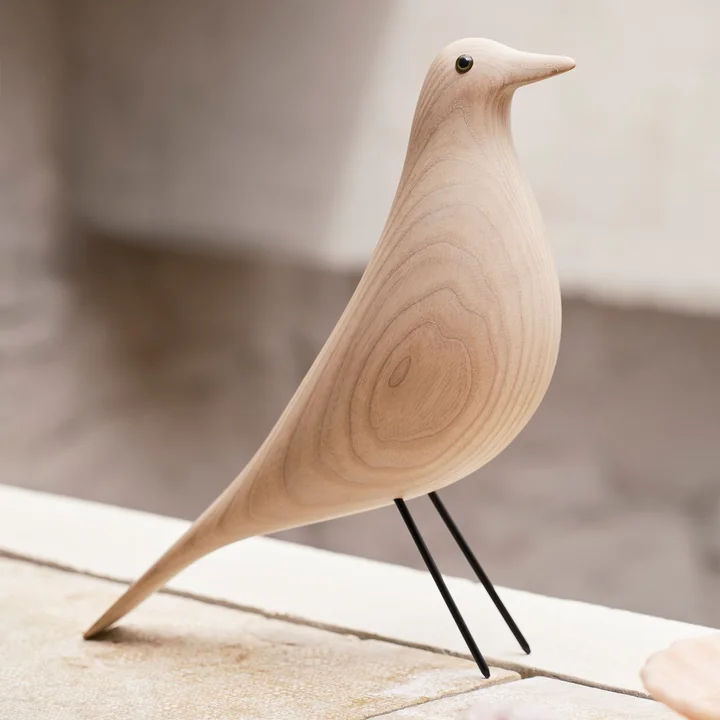 Vitra - Eames House Bird , frêne huilé blanc coton