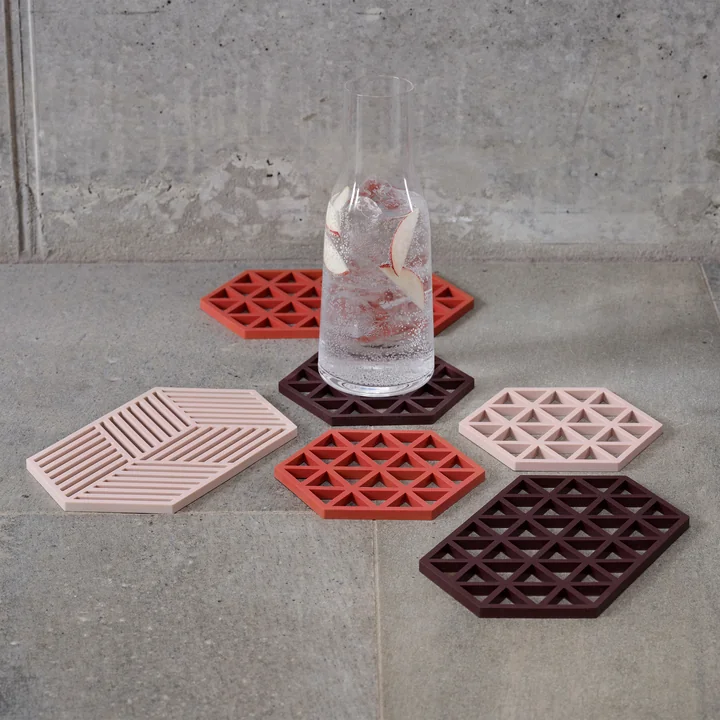 Zone Denmark - Hexagon et Triangle Dessous de verre