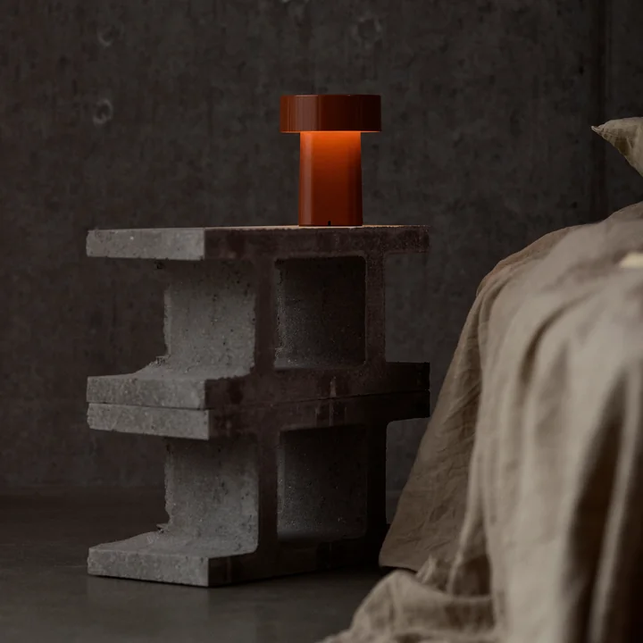 Zone Denmark - Lampe à accu Oblong LED, érable