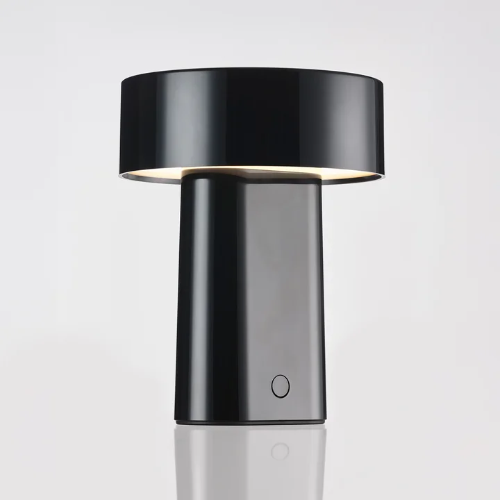 Zone Denmark - Lampe à accu Oblong LED, noire