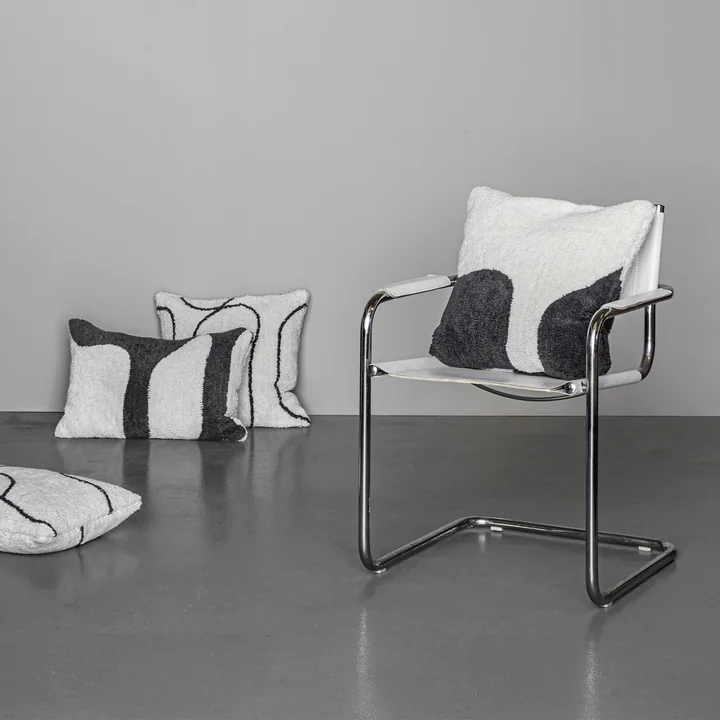 Mette Ditmer - Figura Taie d'oreiller, tuftée, off-white