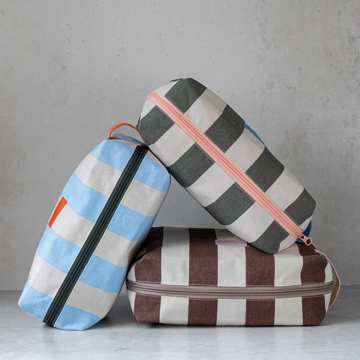 Mette Ditmer - BRING IT Trousse de toilette, 26 x 20 cm, marron