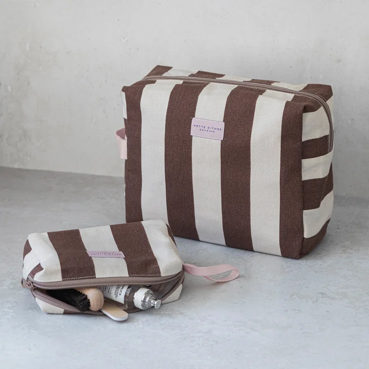 Mette Ditmer - BRING IT Trousse de toilette et de maquillage, marron