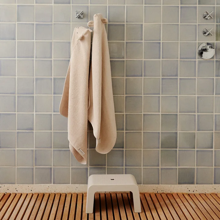 LIEWOOD - Albert Serviette de bain pour bébé avec capuche, ours polaire, sandy