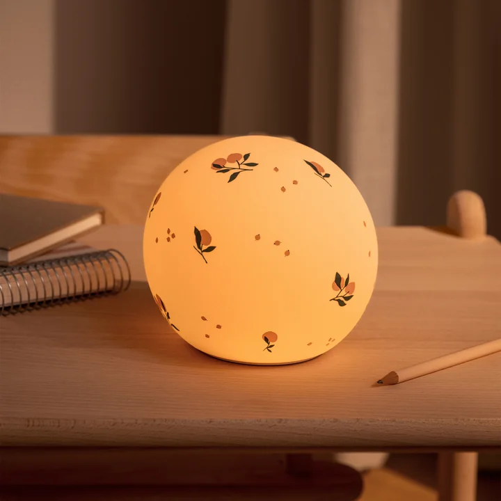 LIEWOOD - Yuki veilleuse, peach / sea shell